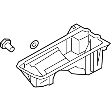 BMW 11137556663 Oil Pan