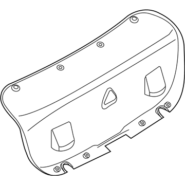 BMW 51497201796 Trim Panel, Trunk Lid