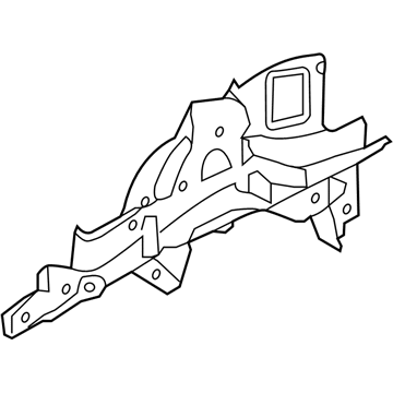 BMW 41007409773 SUPPORT STRUCTURE, LEFT