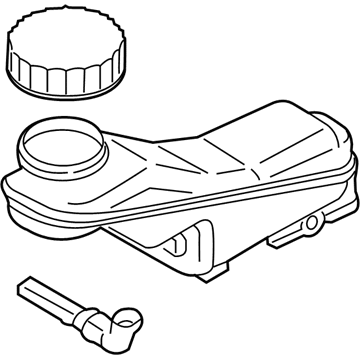 2014 BMW i3 Brake Fluid Level Sensor - 34336858915