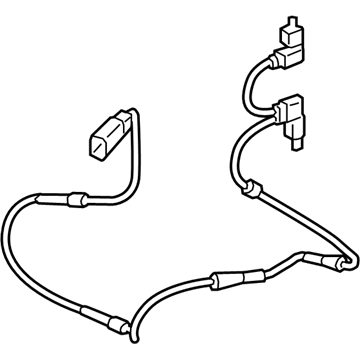 BMW 37106869521 ADAPTER CABLE VDC REAR LEFT