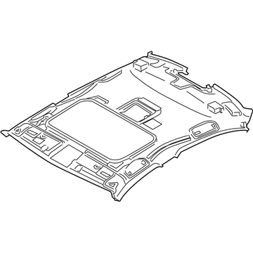 BMW 51447838452 Moulded Roof Lining