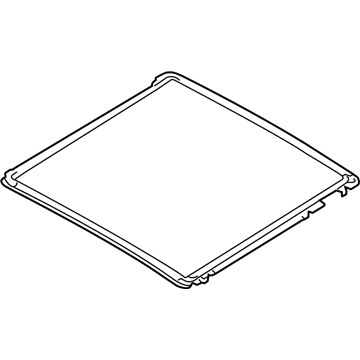 BMW 54137145920 Frame Sliding-Lifting Roof Complete