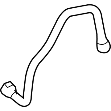 2009 BMW 535i Coolant Reservoir Hose - 17127563852