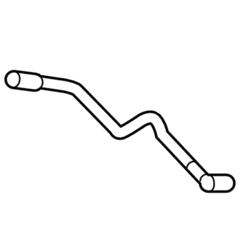 2012 BMW 550i Coolant Reservoir Hose - 17127592645