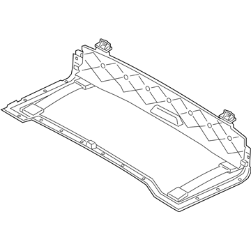 BMW 51177440488 FOLDING TOP COMPARTMENT