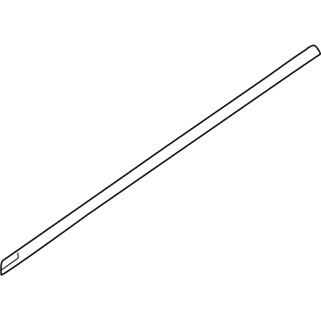 BMW 51368205823 Left Rear Moulding