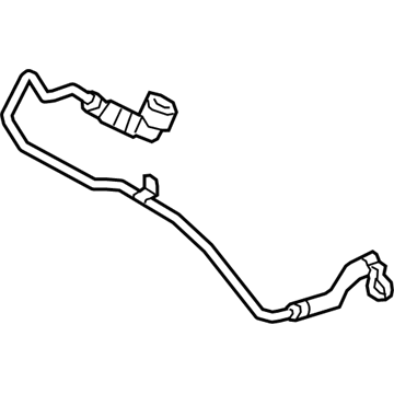 BMW 11538666857 Line, Turbocharger-Coolant Pump