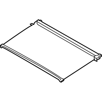 BMW 54107409181 Roller Sunblind Front