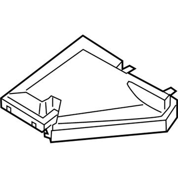 BMW 64319245587 Housing, Microfilter, Upper Part