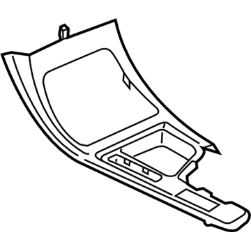 BMW 51169490005 COVER, CENTER ARMREST, FRONT