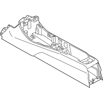 BMW X1 Center Console Base - 51169335198