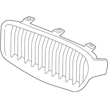 BMW 51137260498 Grille, Front, Right