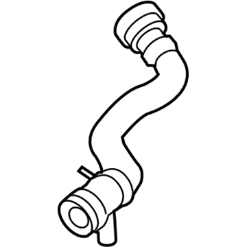 2014 BMW 528i xDrive Radiator Hose - 17127619684