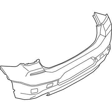 BMW 51129448905 Bumper Trim Panel, Primered