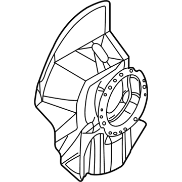 BMW Z4 Brake Backing Plate - 34116750129