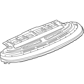 BMW 51177352873 Folding Top Compartment Lid