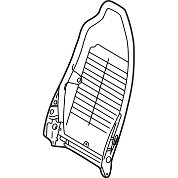 BMW 52108401887 Backrest Frame