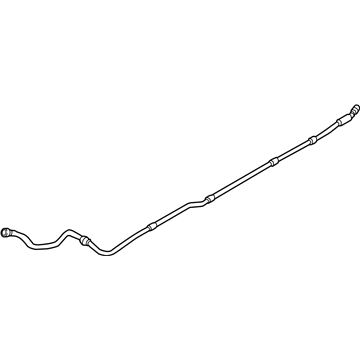 BMW 17128616131 Coolant Return Line