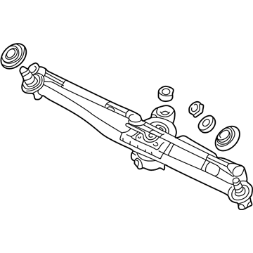 BMW 320i Wiper Pivot - 61617071693