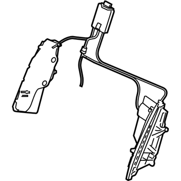 BMW 52107339992 Backrest Width Adjustment With Valve