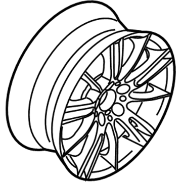 BMW 335i Alloy Wheels - 36118036934