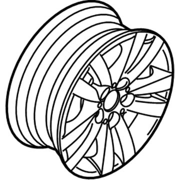 2006 BMW 325i Alloy Wheels - 36116775599