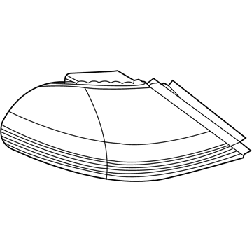 BMW 750i Back Up Light - 63216938515