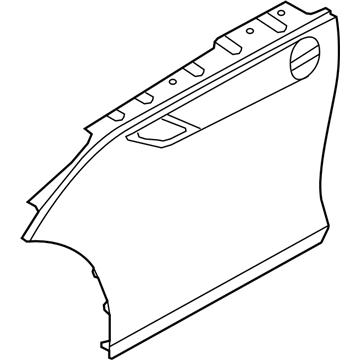 BMW 41007347285 Side Panel, Front Left