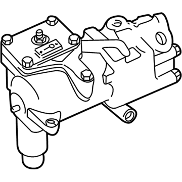 BMW 540i Steering Gearbox - 32131091789
