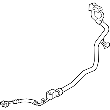 BMW 745e xDrive A/C Liquid Line Hoses - 64539473885