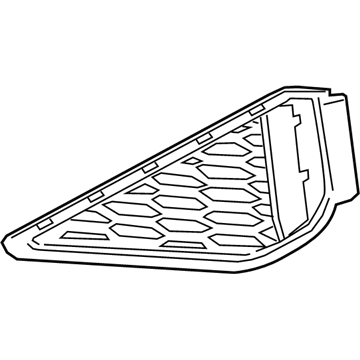 BMW 51118076677 GRID LATERAL LEFT