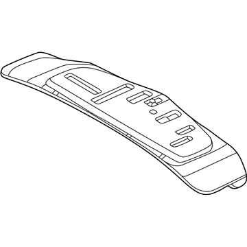 BMW 51498186808 Trim Panel, Trunk Lid