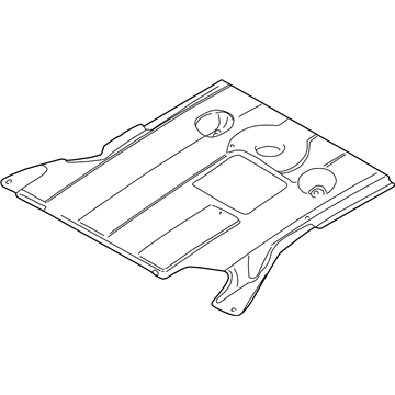 BMW 51718218384 Front Aggregate Protective Plate