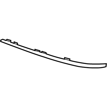 BMW 51117295272 Rubber Strip Right