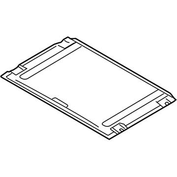 BMW 54108036474 Ceiling Frame Covered Velours