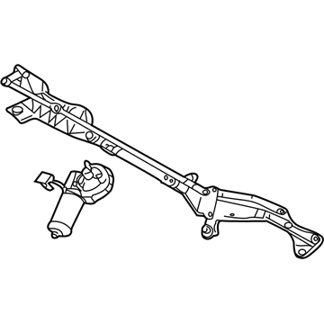 BMW Z8 Wiper Pivot - 61618234585