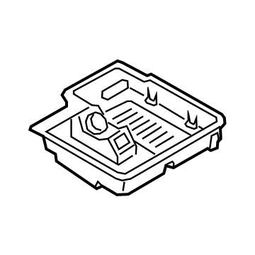 BMW 51169892058 STORAGE TRAY, FRONT