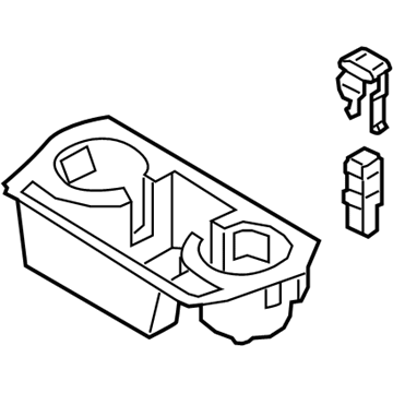 2020 BMW Z4 Cup Holder - 51166809123