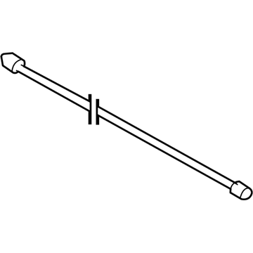 BMW 61667329179 Hose Line With Connecting Piece