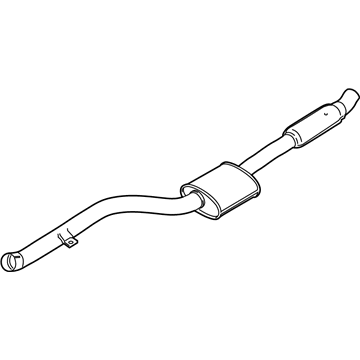 BMW X3 Exhaust Pipe - 18309452323