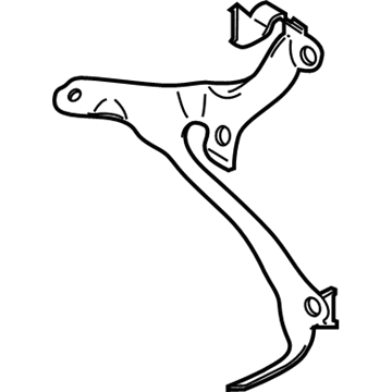 BMW 18328642576 Holder Catalytic Converter Near Engine