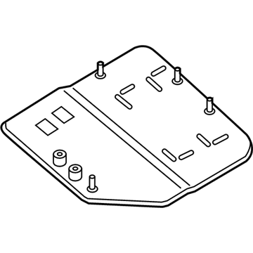 BMW 12907555153 Carrier Plate