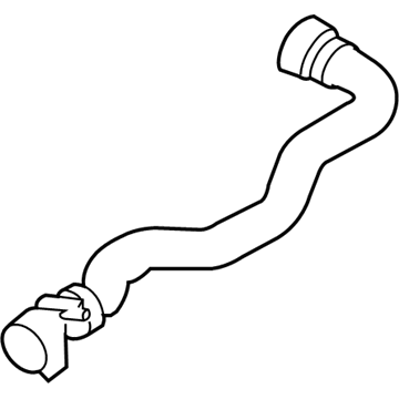 2015 BMW 328d Coolant Reservoir Hose - 17127811127