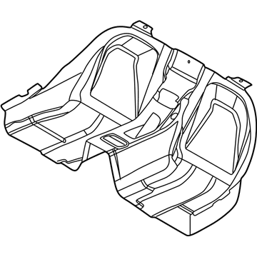 BMW 51478399865 Floor Covering, Rear