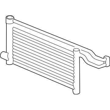 BMW 528i Oil Cooler - 17221740798