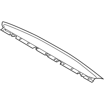 BMW 51467392230 Ventilation Grille, Rear Window Shelf