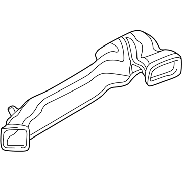 BMW 64228196098 Cold Air Duct, Right