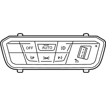 BMW X7 Headlight Switch - 61319461136