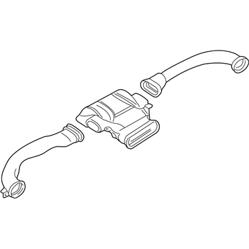 BMW 51458398109 Set Cold Air Ducts